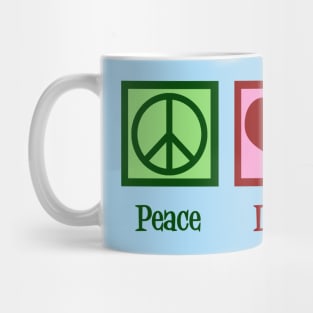 Peace Love Pigeons Mug